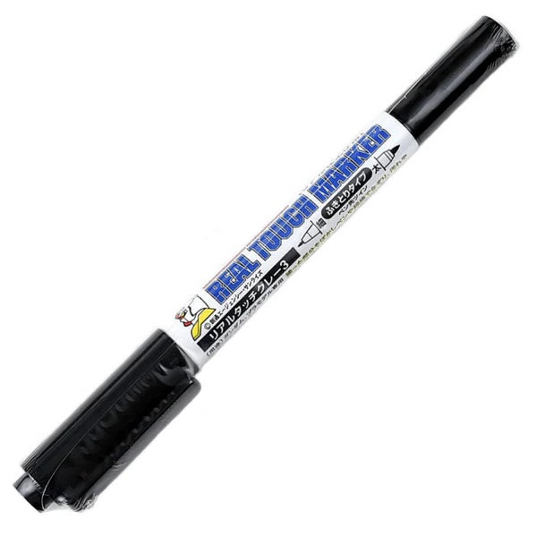 GSI Creos Gundam Marker Real Touch Set 1 - 6 Markers For Weathering & Panel Lining - View #9