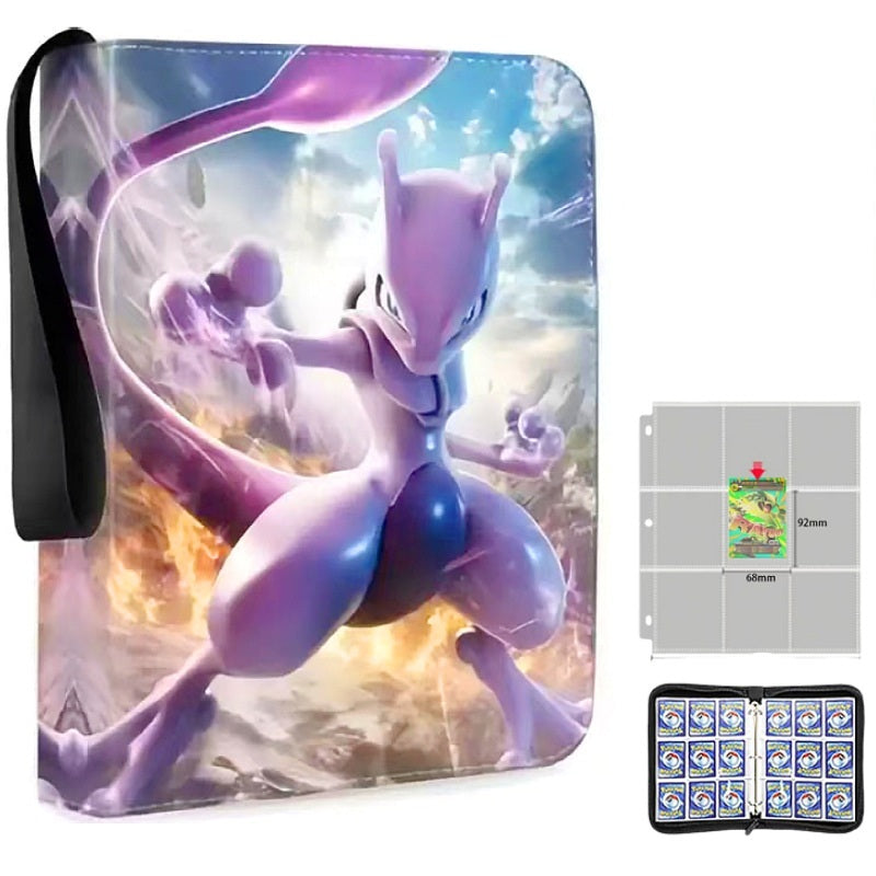 Trading Card Binder - Pokemon Mewtwo (4-Pocket)(Back Order) Trading Card Binder - Pokemon Mewtwo (4-Pocket)(Back Order)