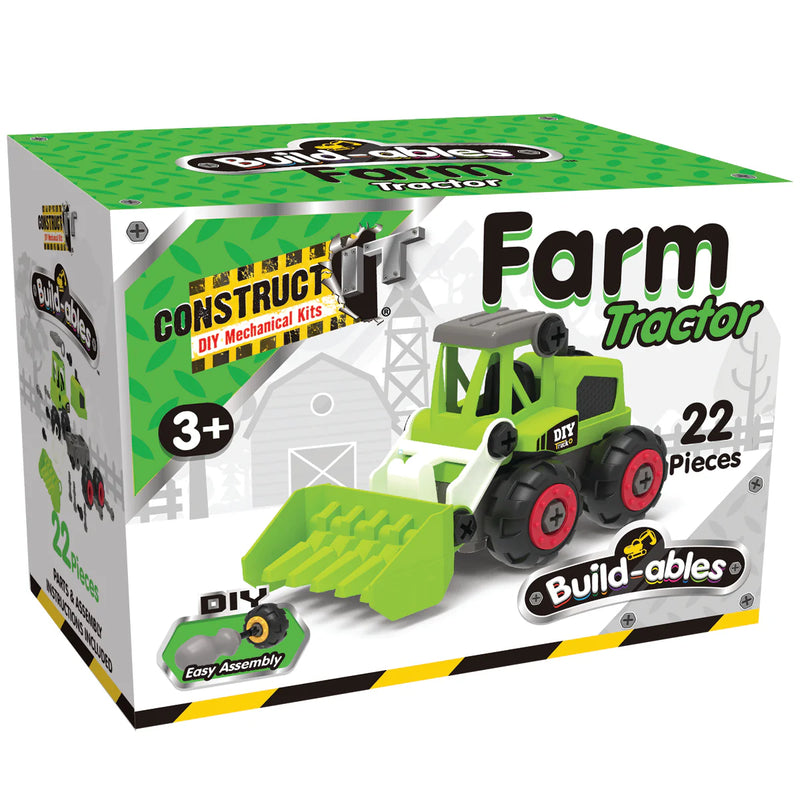 Construct IT Build-ables Farm Tractor