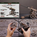 Robotime ROKR Anti-aircraft Gun Wooden 3D Puzzle LQM01