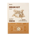 Robotime Rolife Drum kit TG409 3D Wooden Puzzle