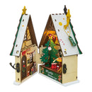 Robotime Rolife Twinkling Christmas House DIY Miniature House DS036 (Back Order)