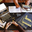 Robotime ROKR Mechanical Typewriter Wooden 3D Puzzle LK703B (Classic Version)