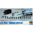 Hasegawa 1/72 U.S. PILOT/GROUND CREW SET AIRCRAFT IN ACTION SERIES