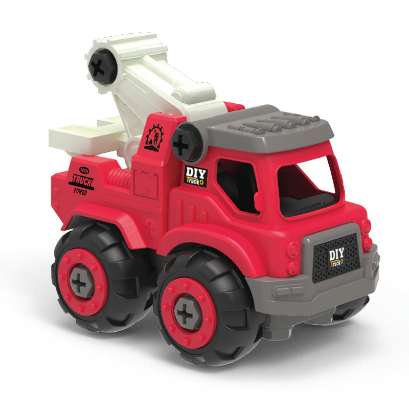 Construct IT Build-ables Fire Rescue Tow Truck