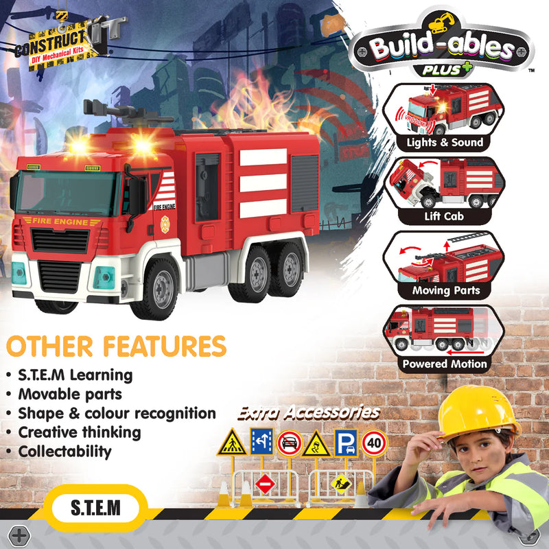 Construct IT Build-ables Plus - Fire Engine Emergency
