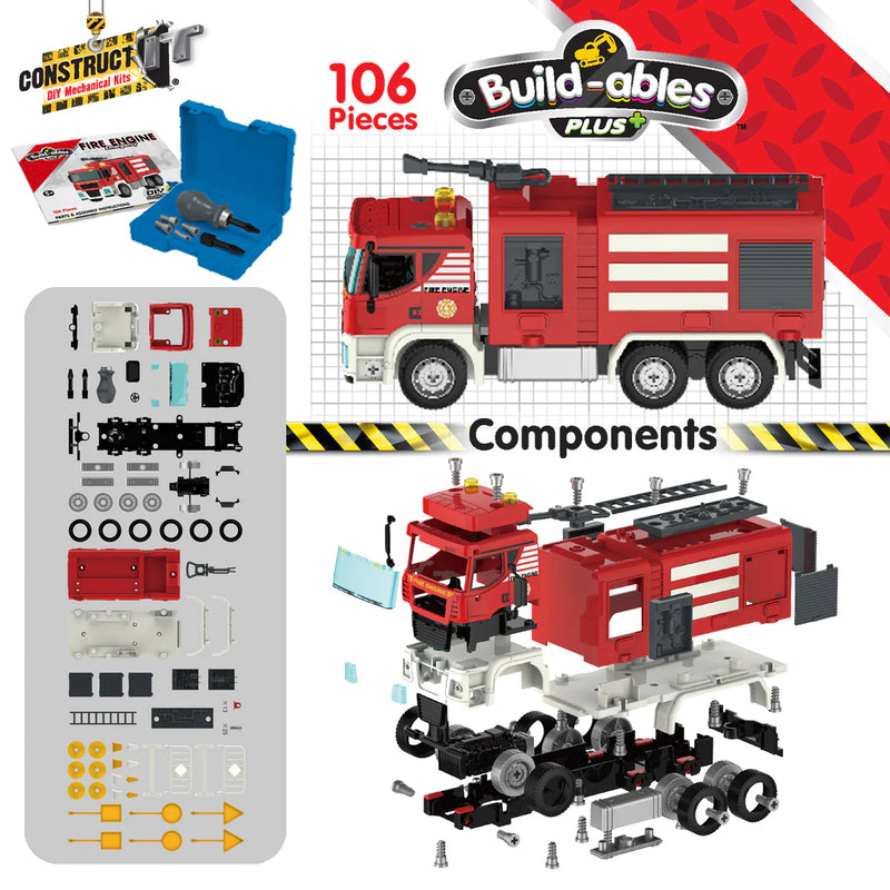 Construct IT Build-ables Plus - Fire Engine Emergency