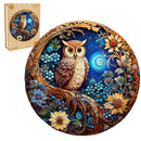 Woodbests - Moonlight Owl Wooden Jigsaw Puzzle (90-120pcs)