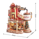 Robotime ROKR Christmas Dream Gift Factory Wooden Music Box EAB01 (Back Order)