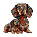 Woodbests - Dachshund Family - 2 Wooden Jigsaw Puzzle (160-200pcs)