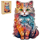 Woodbests - Persian Cat-2 Wooden Jigsaw Puzzle(250-300pcs)