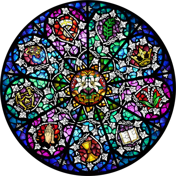 Woodbests -Rose Window Wooden Jigsaw Puzzle(250-300pcs)