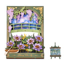 Robotime Rowood Glittering Water Lily Wall Art 3D Wooden Puzzle TH001