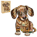 Woodbests - Dachshund Wooden Jigsaw Puzzle (250-300pcs)