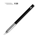 Ray Studio Model Kit Metal Modeler's Knife & Blade