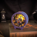 Woodbests - Halloween Castle Kit - 3D Wooden Puzzle Night Light