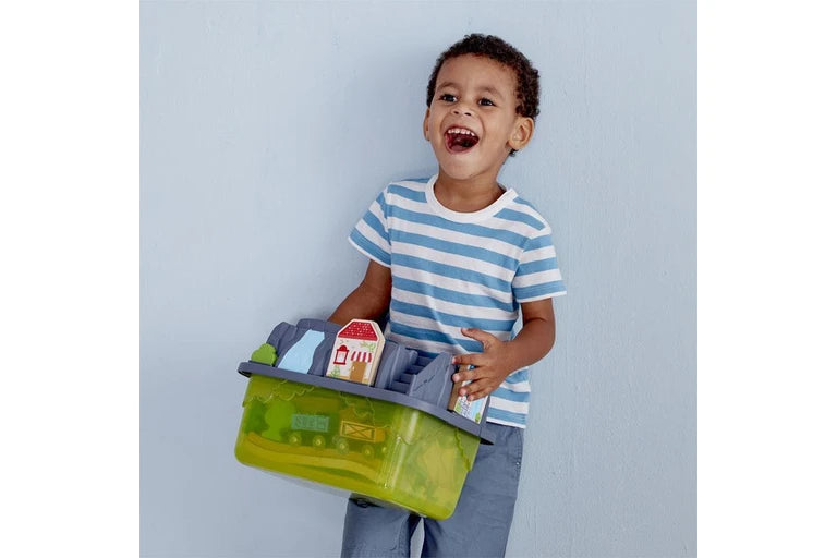 Hape Railway Bucket-Builder-Set