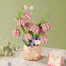 Robotime Rowood Pink Lily of the Valley DIY Flower Bouquet 3D Wooden Puzzle TF003 (Pre-Order)