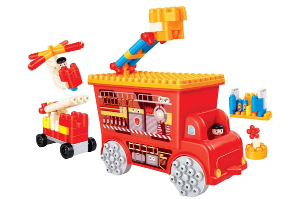Hape PolyM Fire Rescue Truck