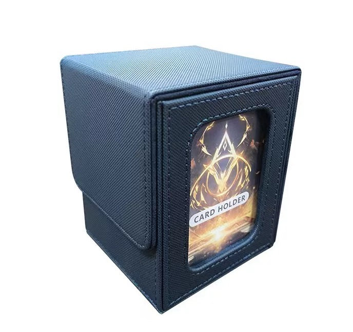 MUNTO Trading Card Game Deck Box Blue (100+ Cards)