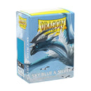 Dragon Shield: Sky Blue & Silver - Dual Matte Sleeves - Standard Size (100)