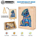 Woodbests - Cute Pug Wooden Jigsaw Puzzle (90-120pcs）