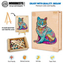 Woodbests - Elegant Cat Wooden Jigsaw Puzzle (90-120pcs)