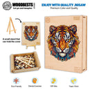 Woodbests - Brave Tiger Wooden Jigsaw Puzzle (160-200pcs)