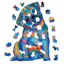 Woodbests - Cute Pug Wooden Jigsaw Puzzle (90-120pcs）