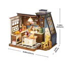 Robotime Rolife Baking Kitchen DIY Miniature House DG172 (Back Order)