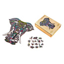 Woodbests - Noble Elephant Wooden Jigsaw Puzzle(250-300pcs)