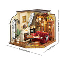 Robotime Rolife Catherine's Living Room DIY Miniature House DG175