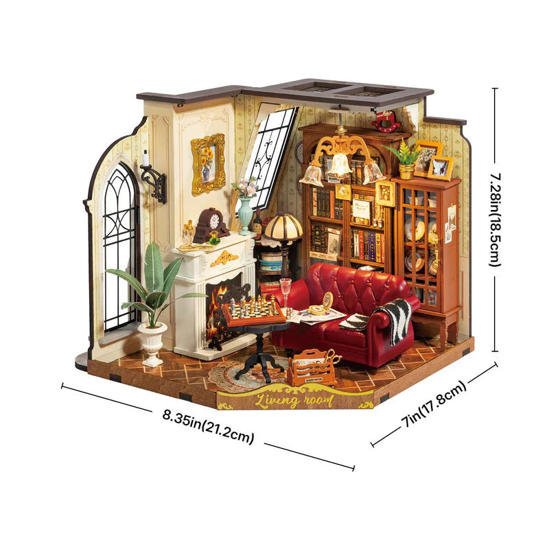 Robotime Rolife Catherine's Living Room DIY Miniature House DG175 (Pre-Order)