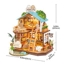 Robotime Rolife Puppy's Cozy Villa DIY Miniature House DG169