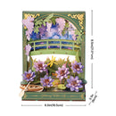 Robotime Rowood Glittering Water Lily Wall Art 3D Wooden Puzzle TH001