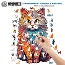 Woodbests - Persian Cat-2 Wooden Jigsaw Puzzle(250-300pcs)