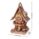 Robotime ROKR Cuckoo Clock Mechanical 3D Wooden Puzzle LC901C & LC901