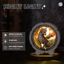 Woodbests - Ancient Dragon Kit - 3D Wooden Puzzle Night Light