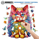Woodbests - Persian Cat-3 Wooden Jigsaw Puzzle (160-200pcs)