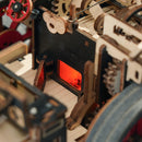 Robotime ROKR Steam Engine Mechanical 3D Wooden Puzzle LKA01 (Battery powered)(Back Order)