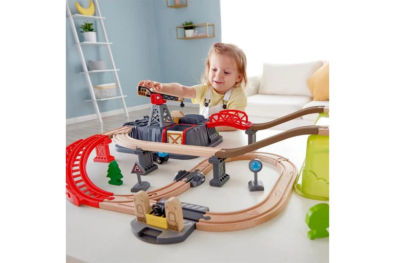 Hape Railway Bucket-Builder-Set