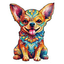 Woodbests - Cute Chihuahua Wooden Jigsaw Puzzle (160-200pcs)