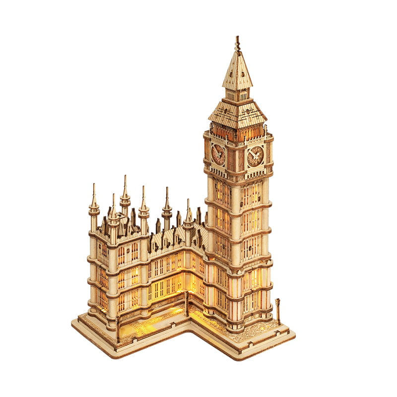 Robotime Rolife Modern 3D Wooden Puzzle - Big Ben TG507 (Pre-Order)