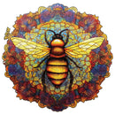 Woodbests - Mandala Bee Wooden Jigsaw Puzzle (90-120pcs)