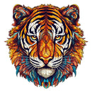 Woodbests - Brave Tiger Wooden Jigsaw Puzzle (160-200pcs)