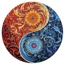 Woodbests - Yellow Blue Yin Yang Wooden Jigsaw Puzzle (160-200pcs)