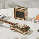 Robotime ROKR 3D Wooden Puzzle Electric Guitar TG605K