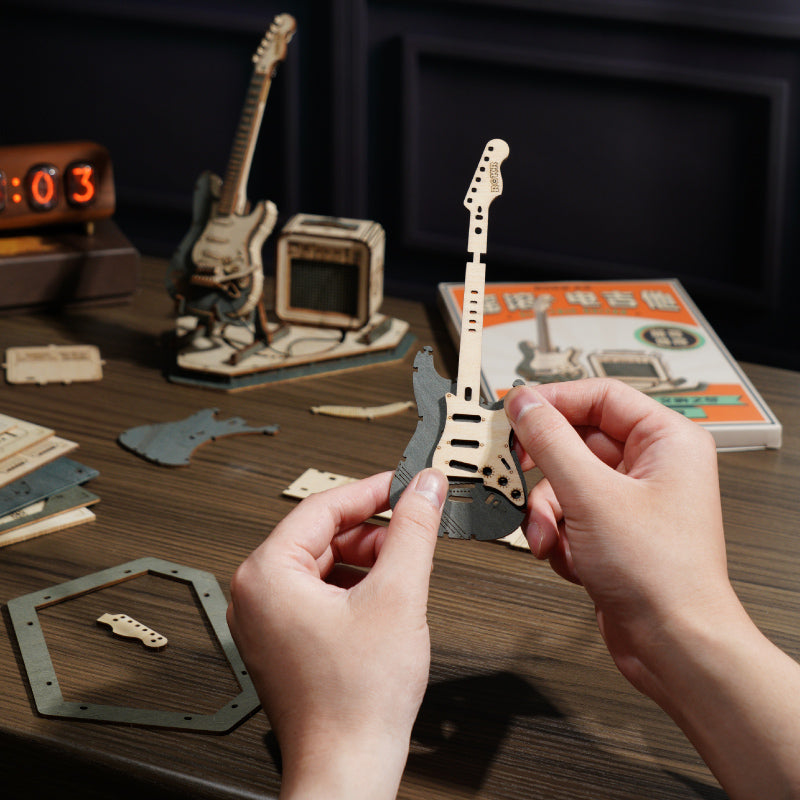 Robotime ROKR 3D Wooden Puzzle Electric Guitar TG605K (Pre-Order)