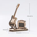 Robotime ROKR 3D Wooden Puzzle Electric Guitar TG605K