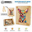 Woodbests - Cute Chihuahua Wooden Jigsaw Puzzle (160-200pcs)